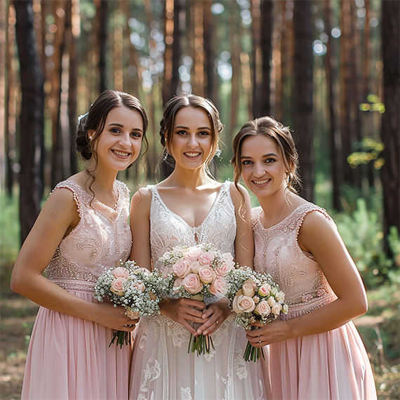 Stunning Looks for Bridesmaids and Guests
