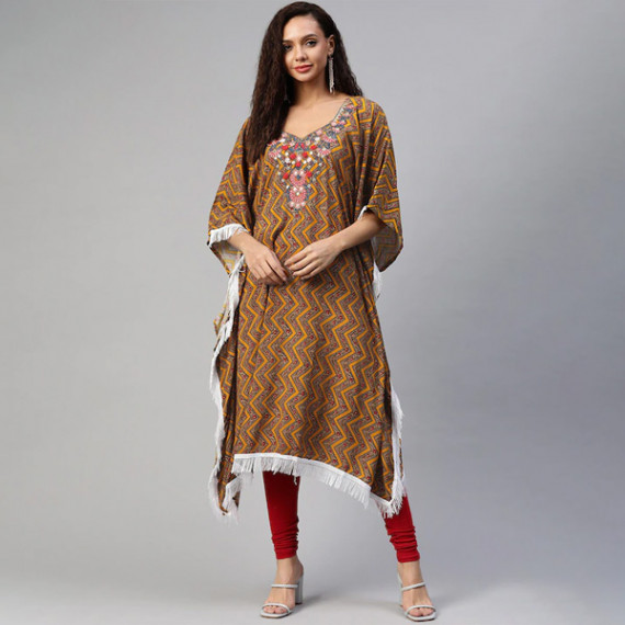 http://13.233.79.61/products/women-orange-brown-geometric-printed-thread-work-pure-cotton-kaftan-kurta