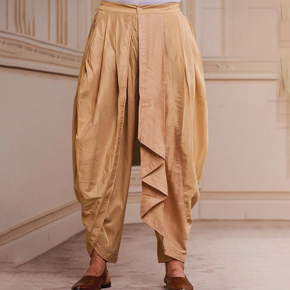http://13.233.79.61/products/men-beige-solid-draped-dhoti-pants