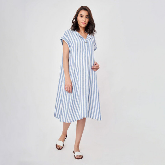 http://13.233.79.61/products/blue-striped-maternity-shirt-midi-dress