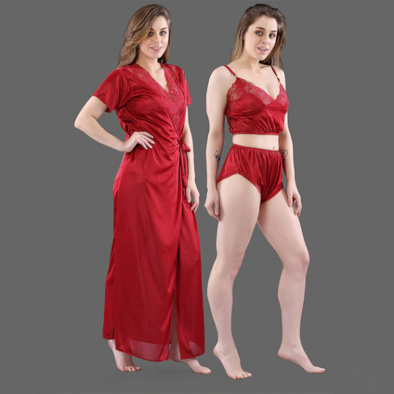 http://13.233.79.61/products/women-maroon-solid-satin-3-piece-nightwear-set